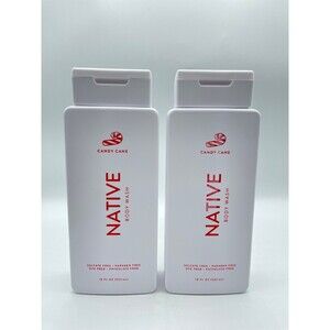2 Native Body Wash Candy Cane Limited Edition 18 Oz Sulfate-Free  Bs264
